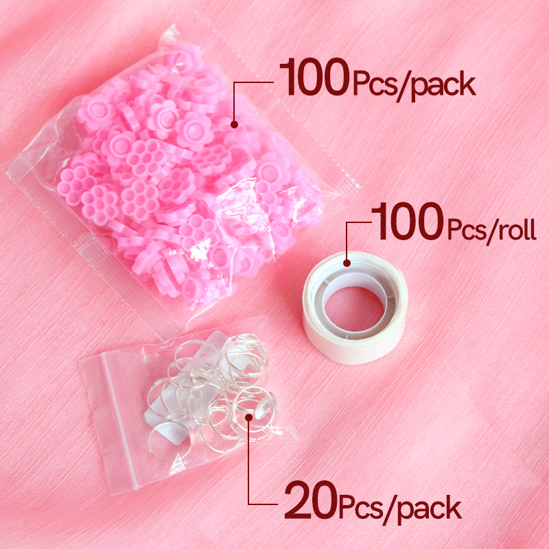 Eyelashes Extensions Flower Glue Cups