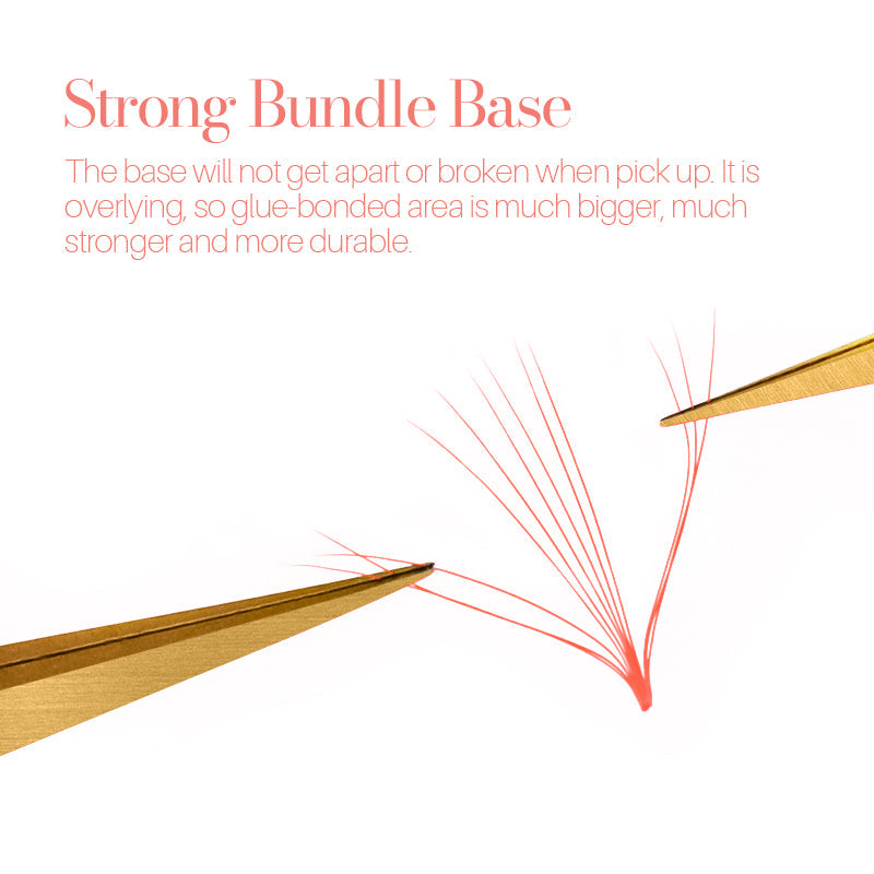 Mixed Color Fans Pointy Base