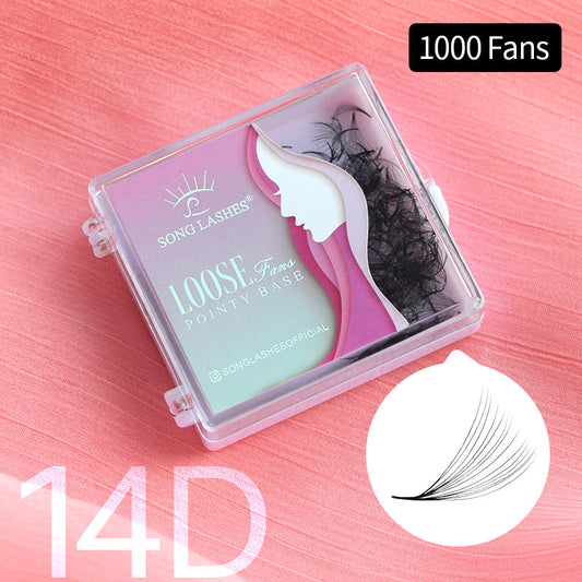 14D Loose Fans Pointy Base【1000fans】